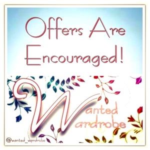 Please make me an offer!  Happy Poshing!!